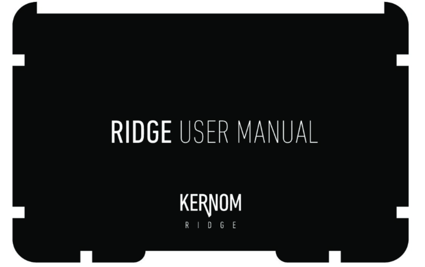 ridge-manual