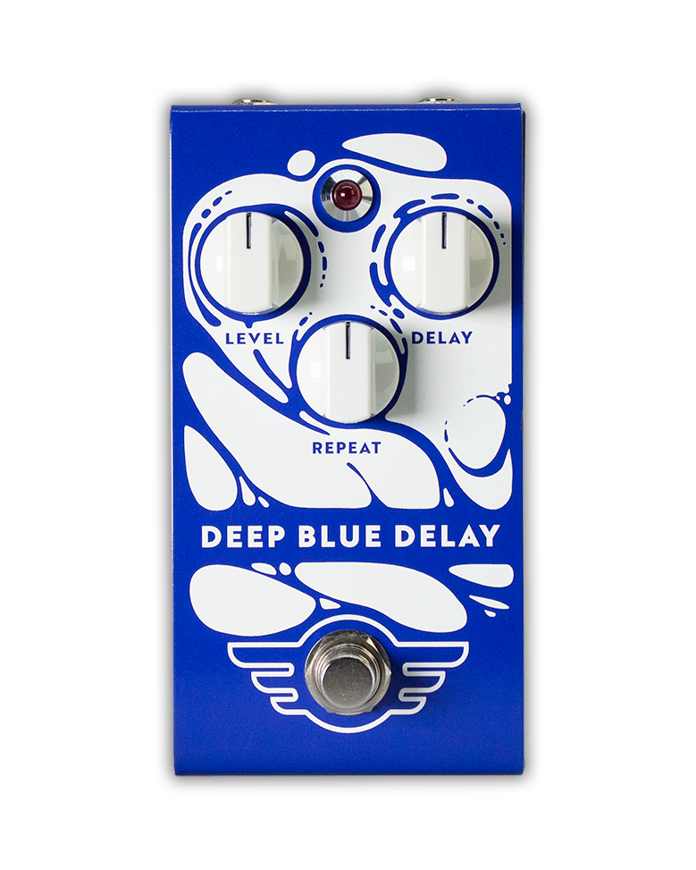 Deep Blue Delay Handwired