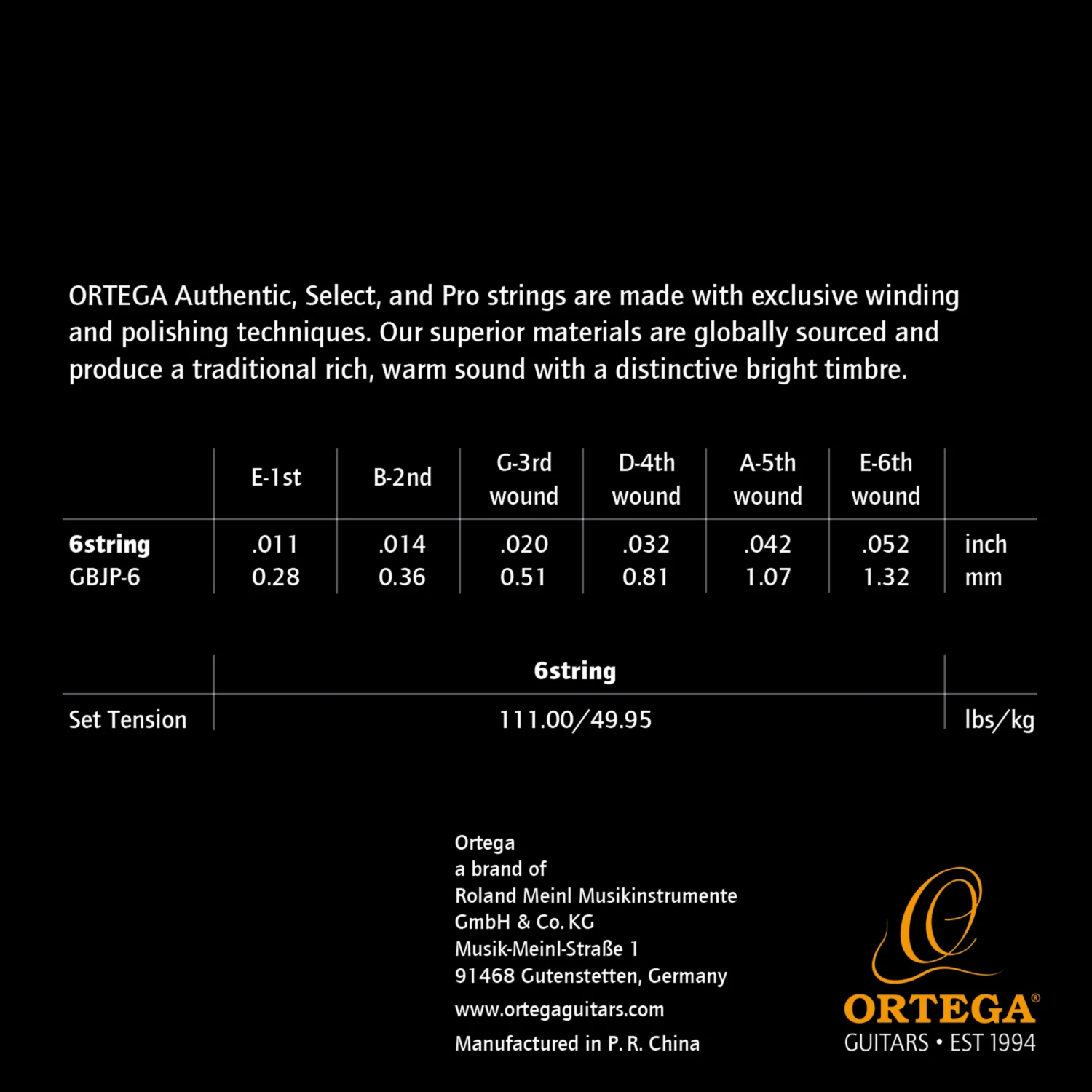 ６弦バンジョー弦