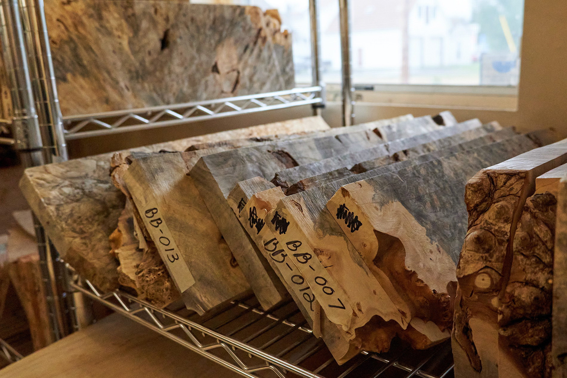 バックアイバール・ボディ材