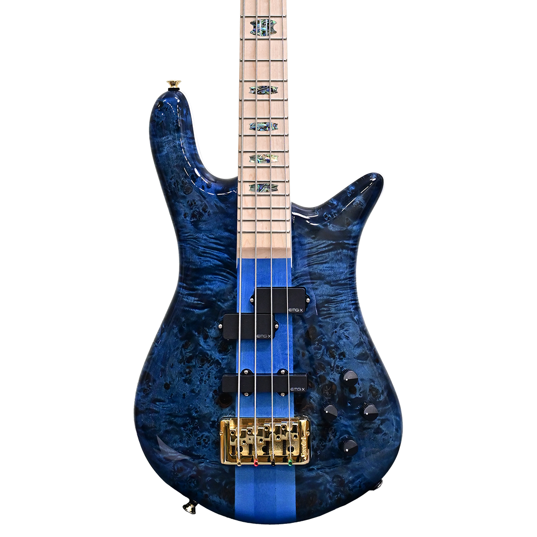 EURO 4 CST BK & BL w/WH Back Gloss