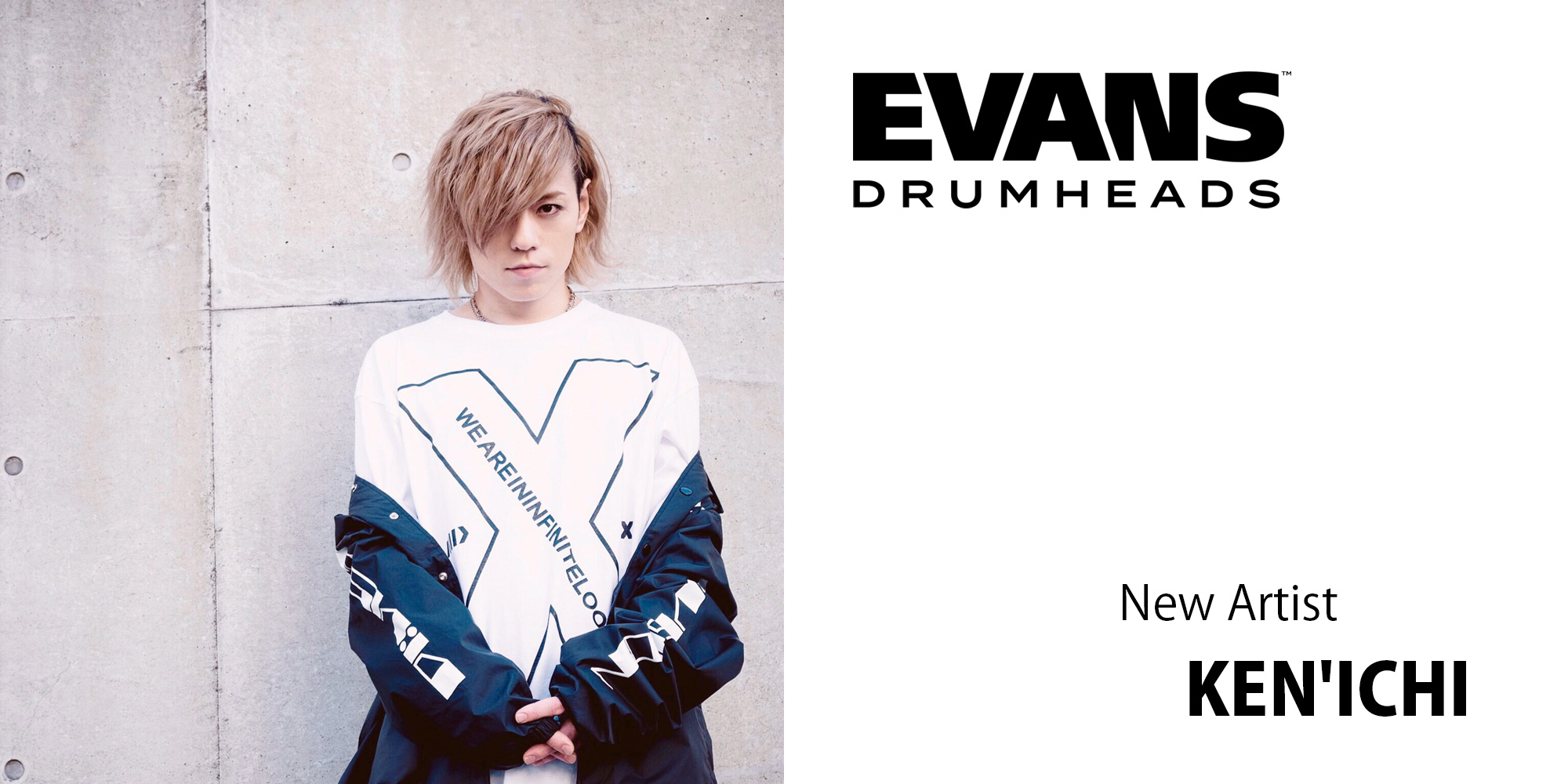 EVANS アーティスト KEN’ICHIさんのページ公開！