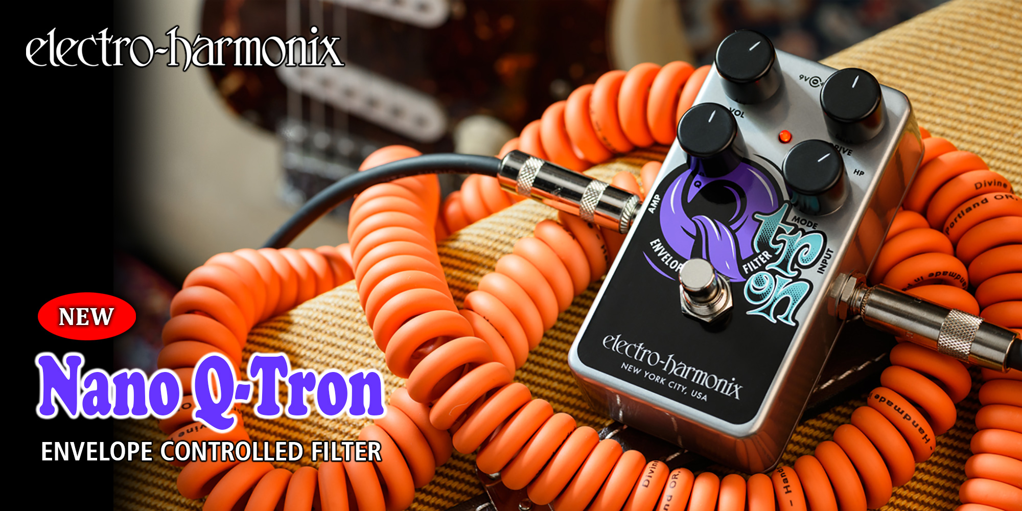 electro-harmonix 新製品 Nano Q-Tron
