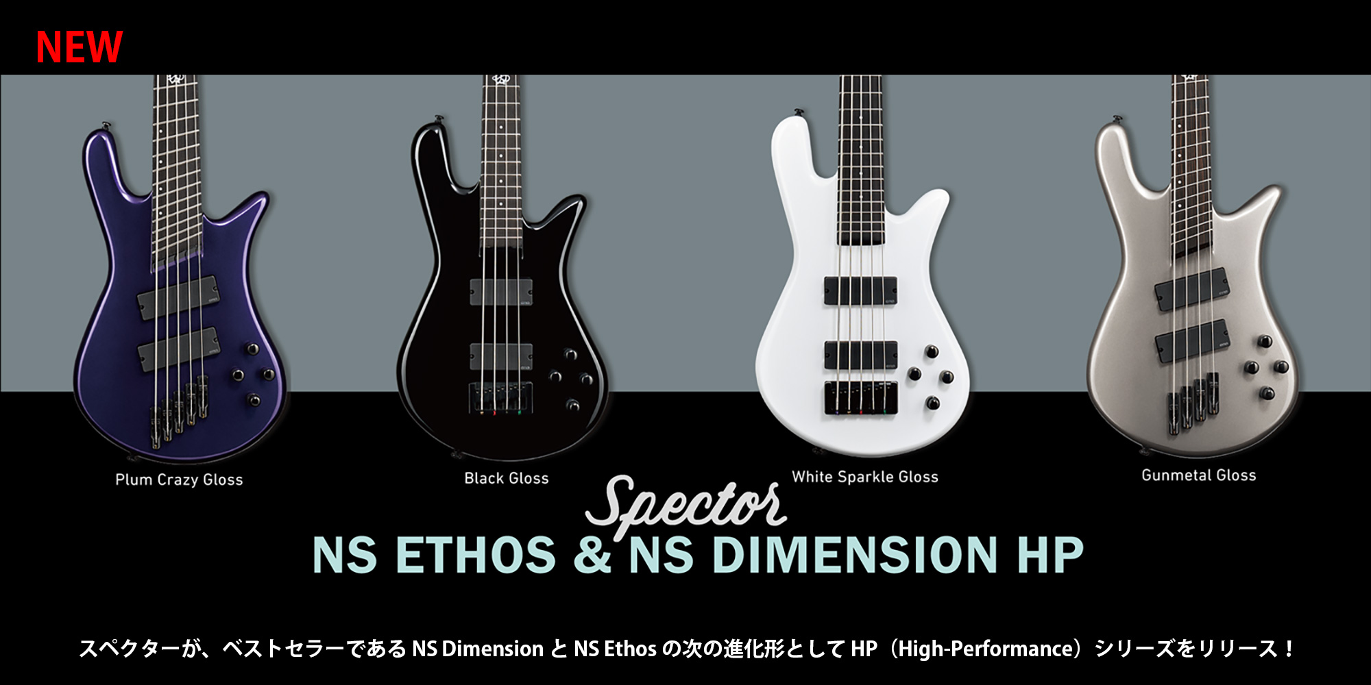 Spector HP シリーズ登場！