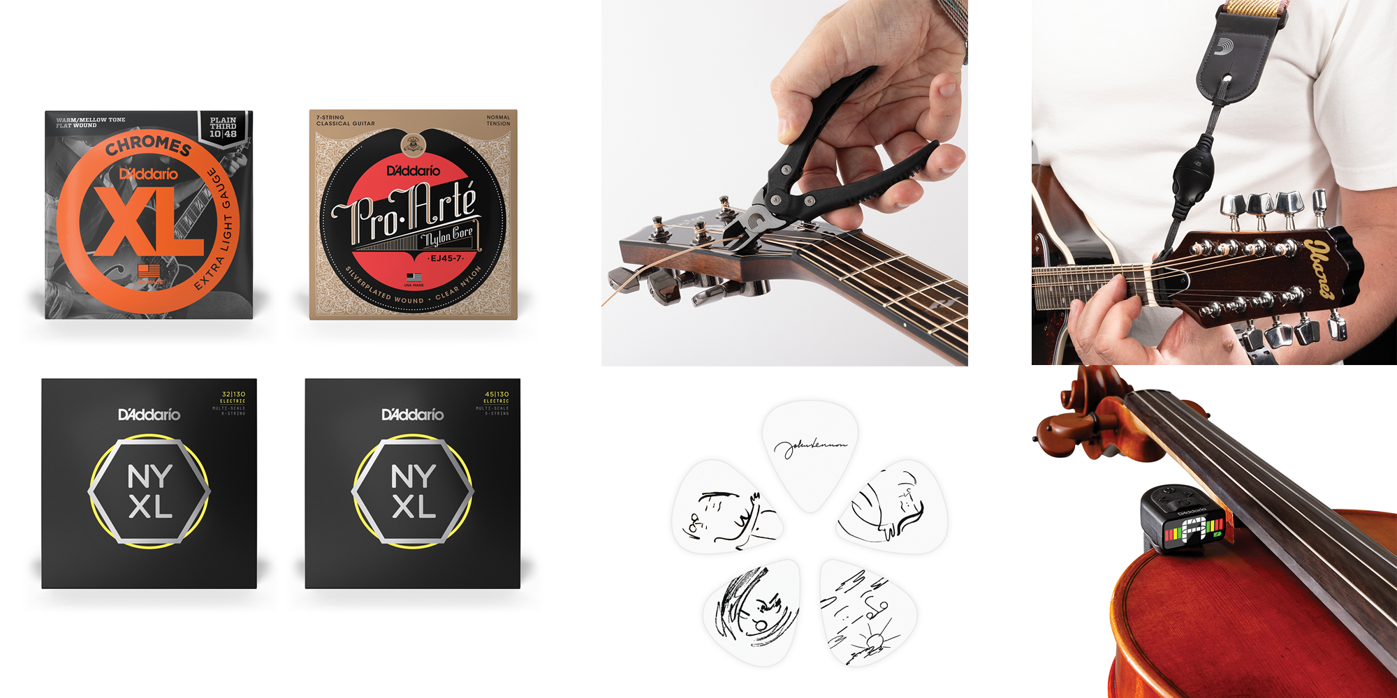 D’Addario 新製品 弦＆アクセサリー