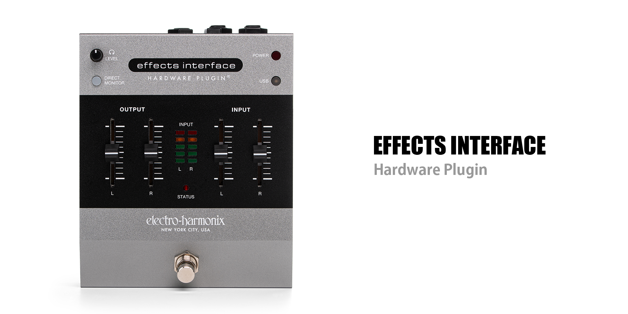 EHX 新製品 Effects Interface Hardware Plugin リリース