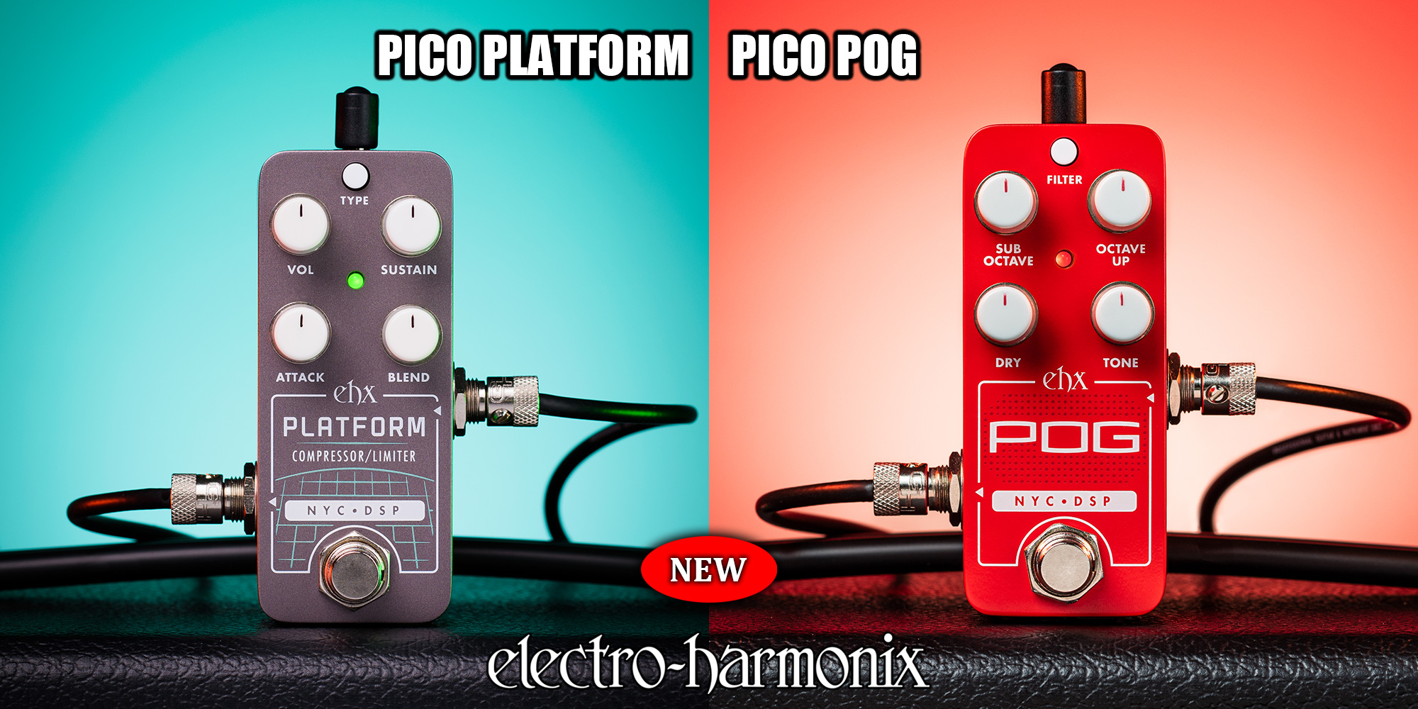 EHX 新製品 PICO PLATFORM / PICO POG 登場！