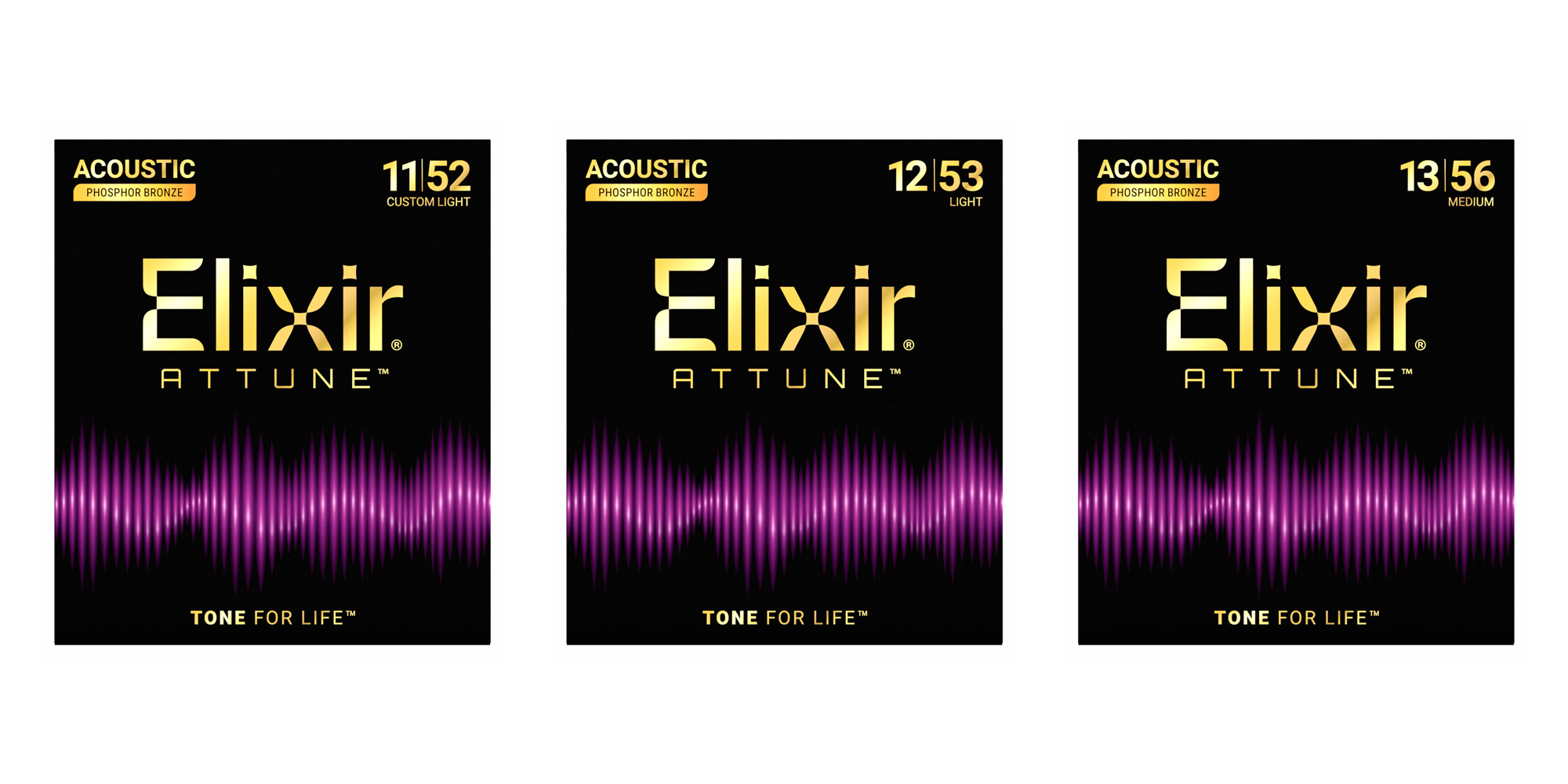新製品 Elixir® ATTUNE™ Strings