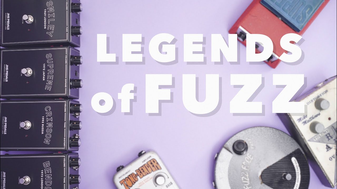 JHS Pedals Legends of Fuzz Series ペダル4機種同時リリース！