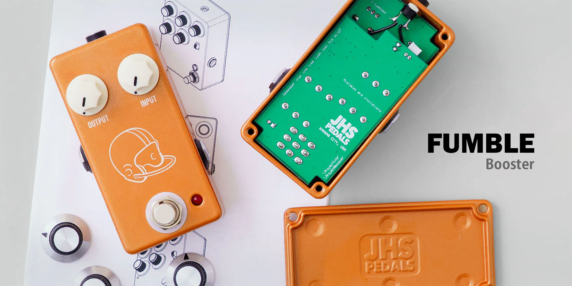 JHS Pedals 新製品 FUMBLE