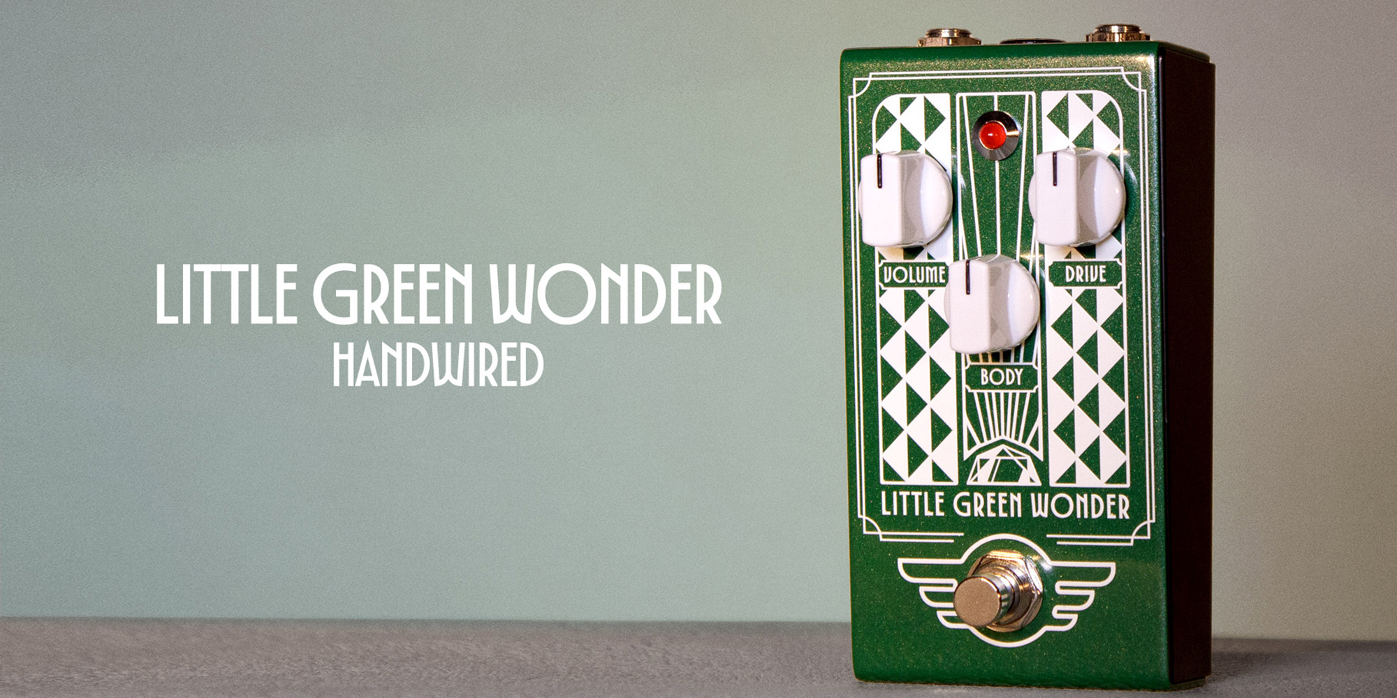 Mad Professor 新製品 Little Green Wonder Handwired