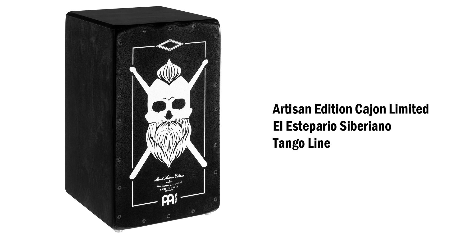 MEINL Percussion － Artisan Edition Cajon Limited El Estepario Siberiano Tango Line