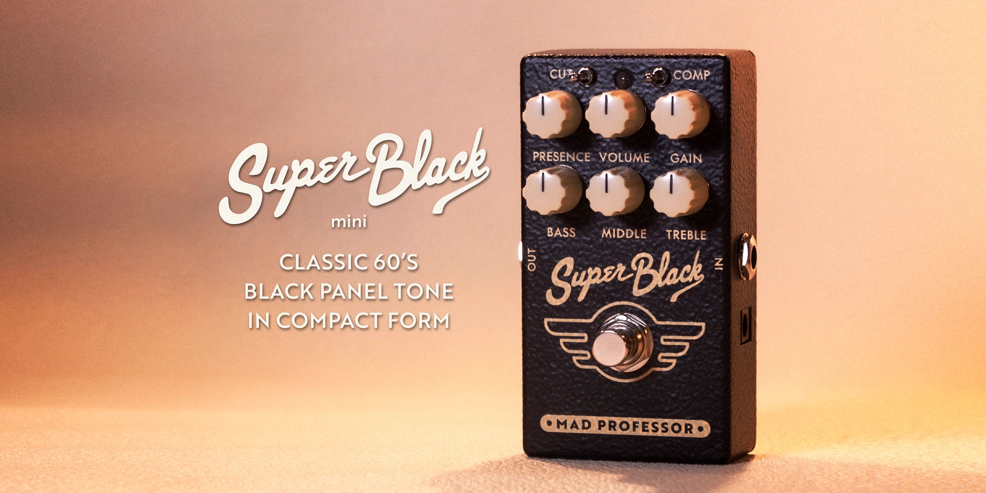 Mad Professor 新製品 Super Black mini